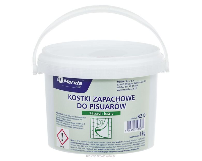 Kostki zapachowe do pisuarów MARIDA 1 kg zapach leśny