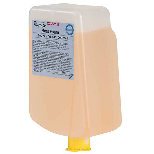 Mydło w pianie CWS 500 ml Kwiatowe