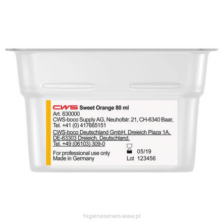 Wkład zapachowy do odświeżacza powietrza CWS Sweet Orange